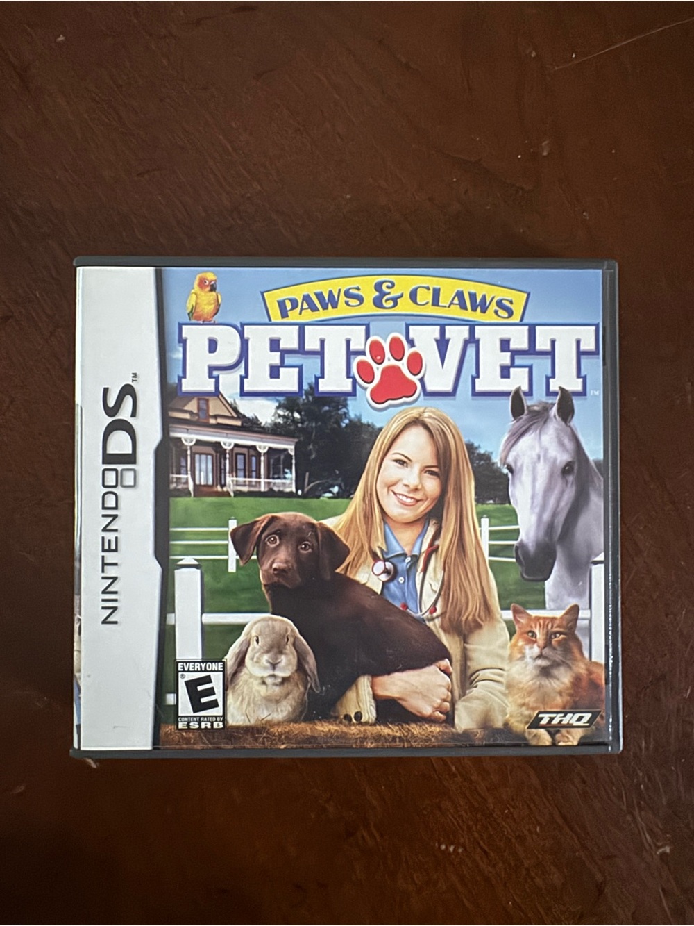Paws & Claws Pet Vet Nintendo DS Game - Blue
